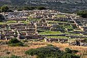 Gourni, the most completely preserved of the Minoan towns. 